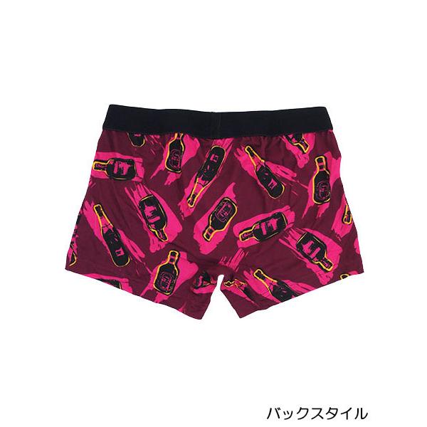 グンゼ BODYWILD メンズボクサーパンツ 前とじ  吸汗速乾 リキュールボトル柄 年間 BWG188A GUNZE [M、Lサイズ] 紳士 インナー | BODY WILD | 01