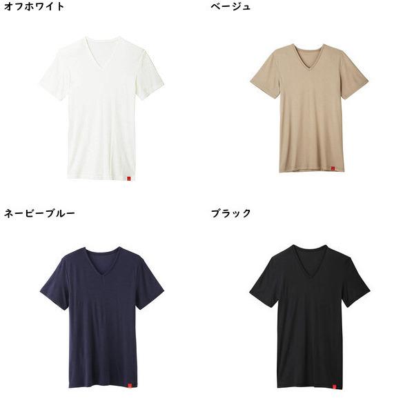 GUNZE グンゼ HOTMAGIC ホットマジック メンズVネックＴシャツ 薄く、軽く、温かい 日本製 冬用 MH1915 [M、L、LLサイズ] 紳士 インナー｜netdeinner｜16