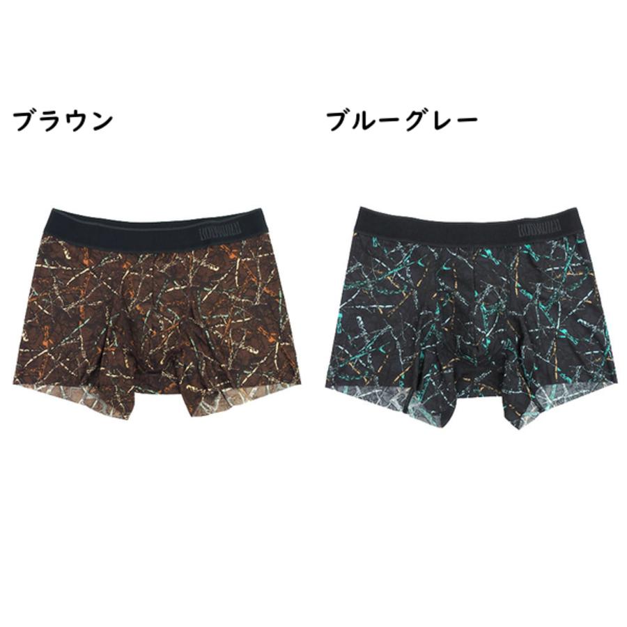 グンゼ BODYWILD EZX メンズボクサーパンツ 前とじ   トゥイッグカモ柄 日本製 年間 BWV111B GUNZE [M、Lサイズ] 紳士 インナー | BODY WILD | 04
