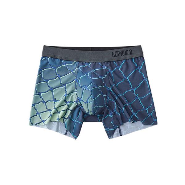 グンゼ BODYWILD メンズボクサーパンツ 前とじ  切りっぱなし ワイヤーネット柄  日本製 年間 BWA200A GUNZE [M、Lサイズ] 紳士 インナー | BODY WILD | 05