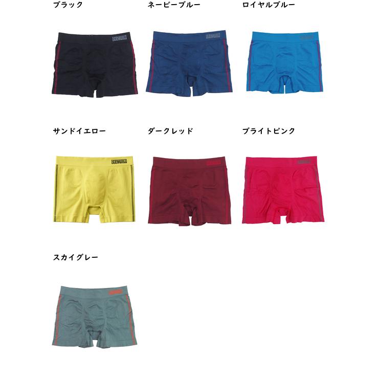 グンゼ BODYWILD メンズボクサーパンツ 前とじ  3D-BOXER サイドライン 日本製 年間 BWS852A GUNZE [S、M、L、LLサイズ] 紳士 インナー | BODY WILD | 04