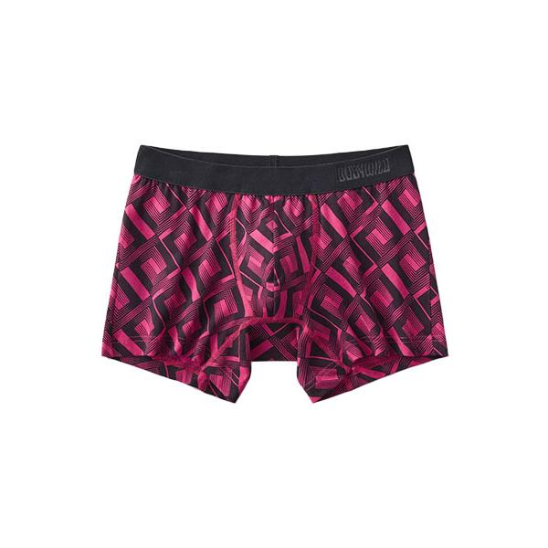 グンゼ BODYWILD メンズボクサーパンツ 前とじ  ジオメトリック 綿混素材 年間 BWG185A GUNZE [M、Lサイズ] 紳士 インナー | BODY WILD | 09