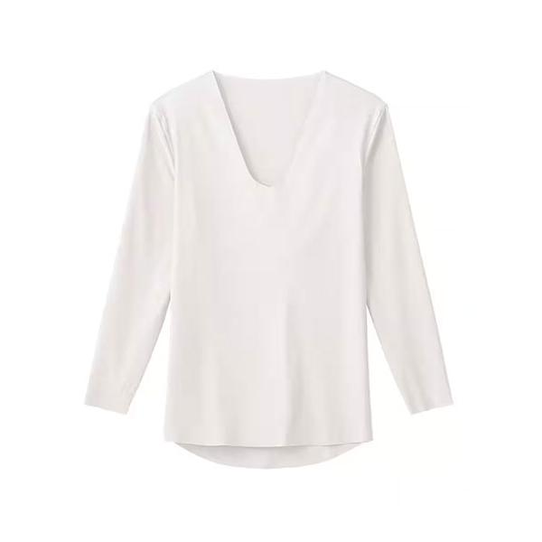 グンゼ YG NextRA＋ メンズVネックロングスリーブシャツ カットオフ 日本製 年間 YN2509 GUNZE [M、L、LLサイズ] 紳士 インナー | YG | 05