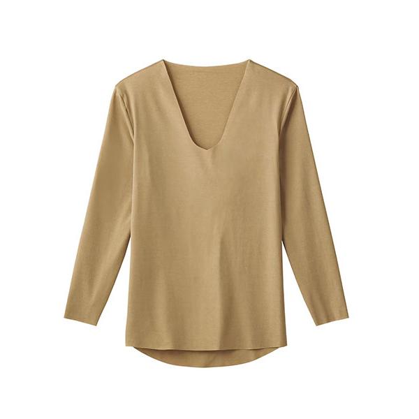 グンゼ YG NextRA＋ メンズVネックロングスリーブシャツ カットオフ 日本製 年間 YN2509 GUNZE [M、L、LLサイズ] 紳士 インナー | YG | 06