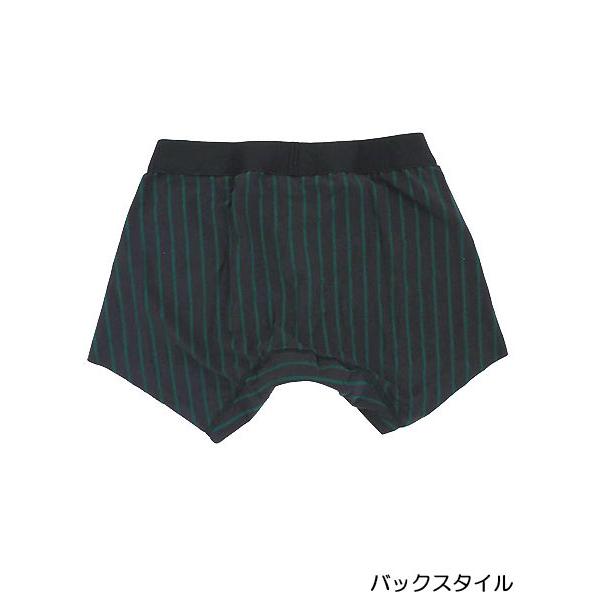 グンゼ BODYWILD メンズボクサーパンツ 前とじ  切りっぱなし ストライプ柄  日本製 年間 BWW000A GUNZE [M、L、LLサイズ] 紳士 インナー | BODY WILD | 01