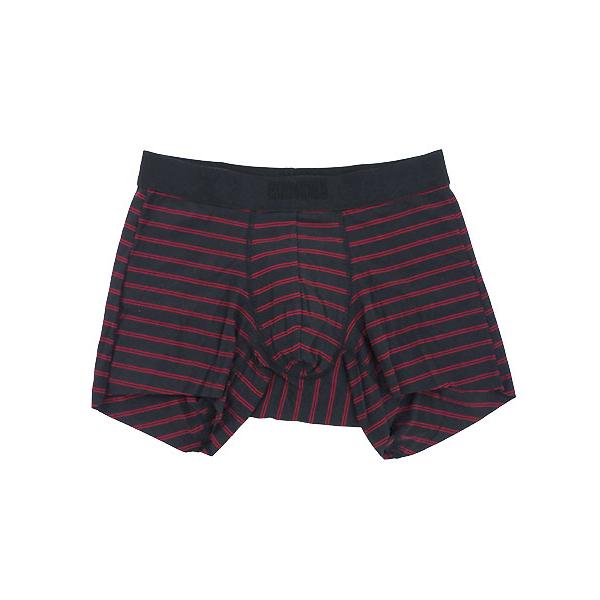 グンゼ BODYWILD メンズボクサーパンツ 前とじ  切りっぱなし ボーダー柄  日本製 年間 BWW002A GUNZE [M、L、LLサイズ] 紳士 インナー | BODY WILD | 06