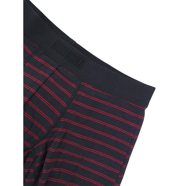 グンゼ BODYWILD メンズボクサーパンツ 前とじ  切りっぱなし ボーダー柄  日本製 年間 BWW002A GUNZE [M、L、LLサイズ] 紳士 インナー | BODY WILD | 02