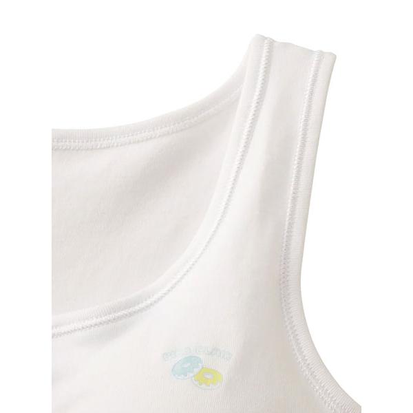 pied clair ピエクレール 女児タンクトップ  やわらか挿入パッド付  160cm 年間 PDF9580 GUNZE [160サイズ] 婦人 | Pied Clair | 02