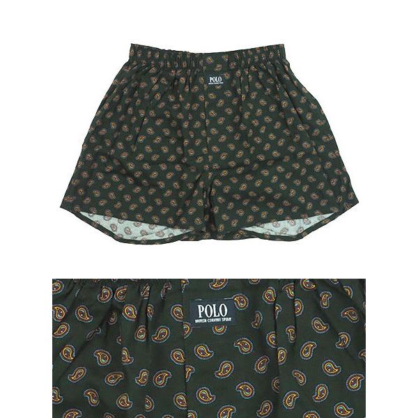 GUNZE（グンゼ） POLO ポロ メンズトランクス 前あき ペイズリー柄