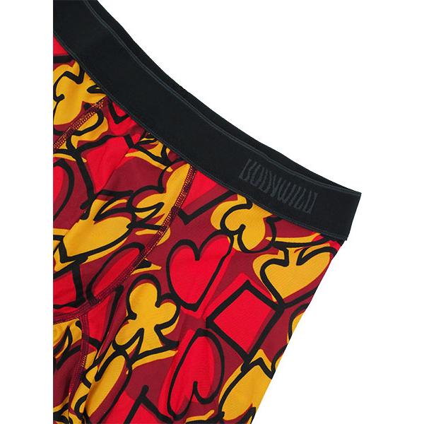 グンゼ BODYWILD EZX メンズボクサーパンツ 前とじ   ドローイングスート柄 日本製 年間 BWV110B GUNZE [M、Lサイズ] 紳士 インナー | BODY WILD | 02