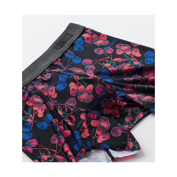 グンゼ BODYWILD メンズボクサーパンツ 前とじ  切りっぱなし  チェリー柄 日本製 年間 BWA201A GUNZE [M、Lサイズ] 紳士 インナー | BODY WILD | 02