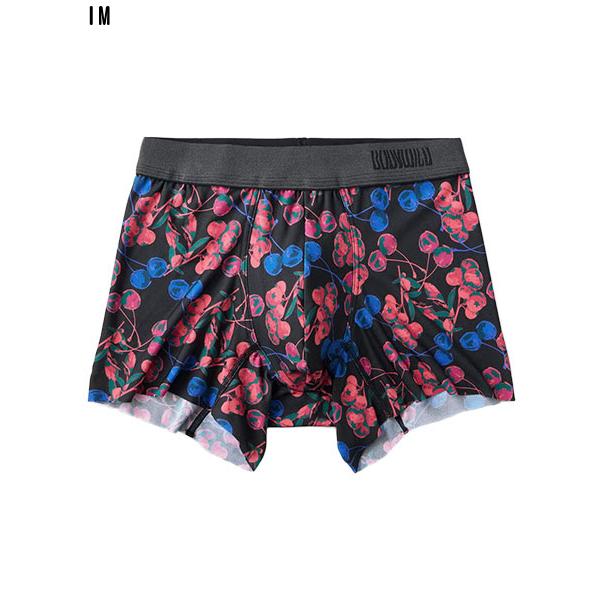 グンゼ BODYWILD メンズボクサーパンツ 前とじ  切りっぱなし  チェリー柄 日本製 年間 BWA201A GUNZE [M、Lサイズ] 紳士 インナー | BODY WILD | 04