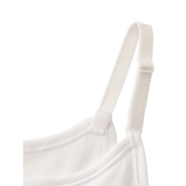 pied clair ピエクレール 女児キャミソール  やわらか挿入パッド付  160cm 年間 PDF9180 GUNZE [160サイズ] 婦人 | Pied Clair | 02