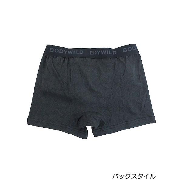 グンゼ BODYWILD メンズボクサーパンツ 前あき  綿混素材 デニム調 年間 BWB001D GUNZE [M、L、LLサイズ] 紳士 インナー | BODY WILD | 01