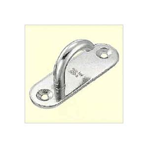 防犯ネット用取付金具 オープンパッドアイ 線径5mm 20個入
