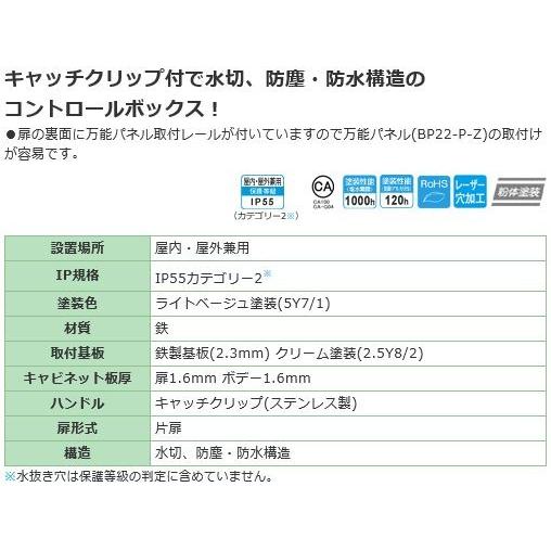 日東工業 CR30-66 CR形コントロールボックス ヨコ600xタテ600xフカサ