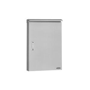 日東工業 SOR12-43 ステンレス屋外用制御盤キャビネット ヨコ400xタテ300xフカサ120mm 水切 [代引き不可]