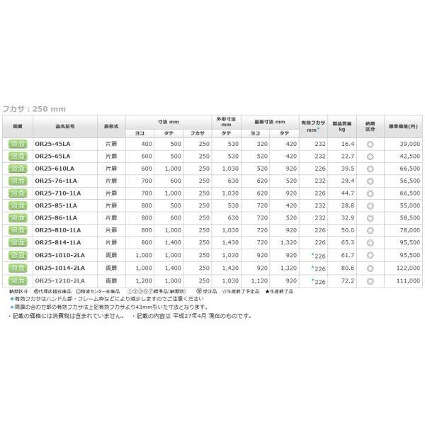 OR25-45LA 屋外用熱機器収納キャビネット ヨコ400xタテ500xフカサ250mm 屋外 鉄製 【ＡＤＤＳＰ】 [代引き不可]