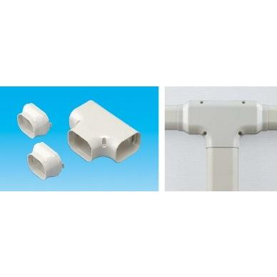 因幡電工 LDT-90-I スリムダクトLD T型ジョイント 色：アイボリー