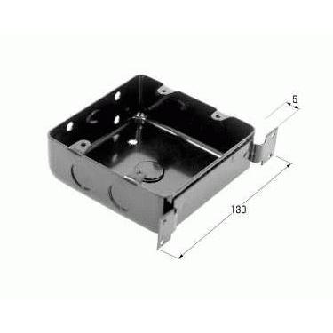 外山電気 NSB2BS ブラックスイッチボックス2個用サポート形 日本間