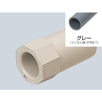 2こ 未来工業 2K-54 2号コネクタ 適合管VE-54 グレー [代引き不可
