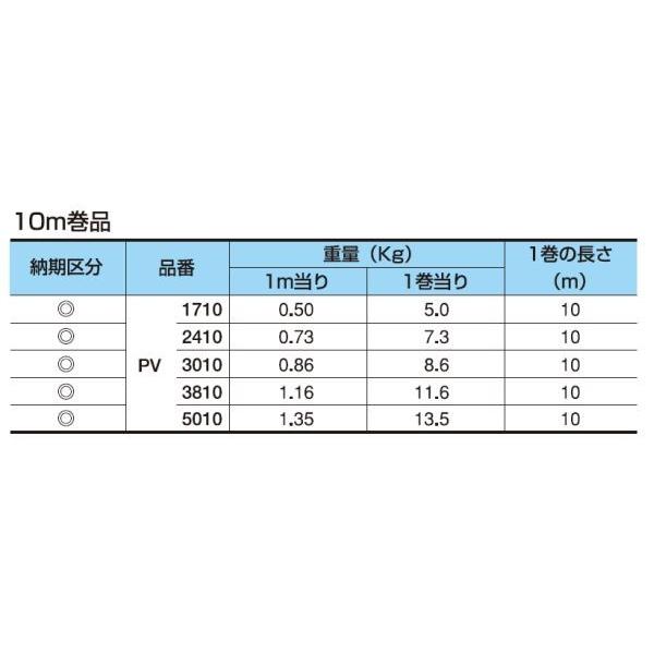 三桂製作所　PV3010　防水プリカチューブ　金属製可とう電線管　内径29.3mm　10m