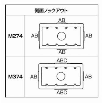 【専用出品】がま口ボックス４点セット 楽天市場】外山電気 4個用スイッチボックス C型 深型 ホワイト