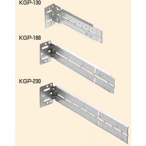 未来工業 KGP-230 軽量間仕切り用 調整固定バー 10個入り