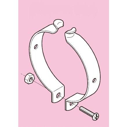 ネグロス 104C パイラック 管支持金具 パイラッククリップ ねじサイズ