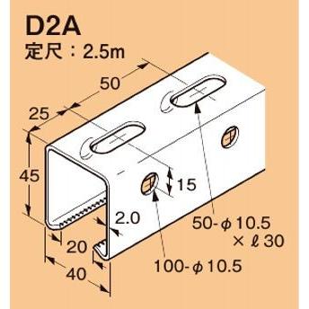ネグロス D2A ワールドダクター ダクターチャンネル（穴あきタイプ