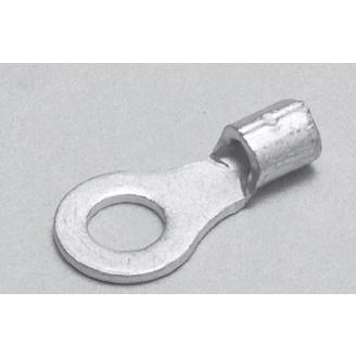 ニチフ R1.25-3 銅線用裸圧着端子(R形)丸形 穴径3.2mm 100個入