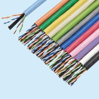 冨士電線 EM-TPCC6 4P×0.5 ハイパーコイルカテゴリー6ケーブル 4対 0.5
