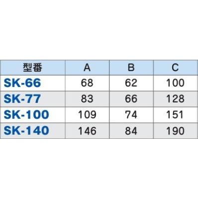 因幡電工 SK-77-W エアコン用配管化粧カバー 平面90°曲がり用 ダクトサイズ：77 色：ホワイト｜netdenzai｜03