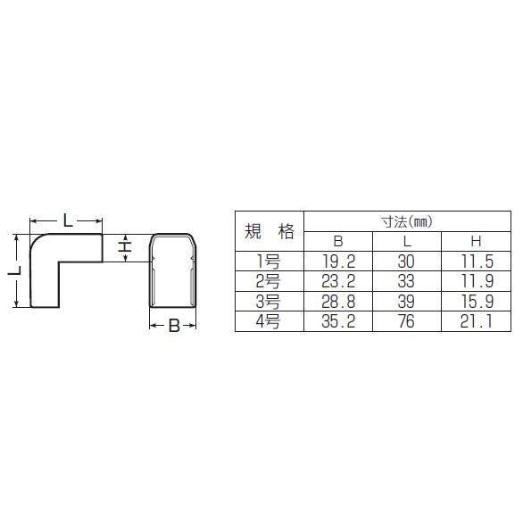 未来工業 EMD-2K Eモール付属品 出ズミ 2号 ブラック 10個入 [代引き