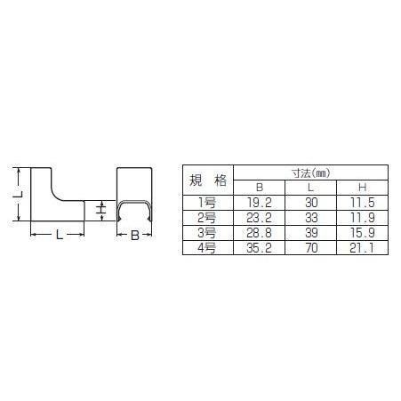 未来工業 EMI-2K Eモール付属品 入ズミ 2号 ブラック 10個入 [代引き