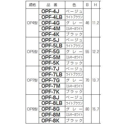 未来工業 OPF-8G ワゴンモール付属品 フロアープレート OP8型 グレー