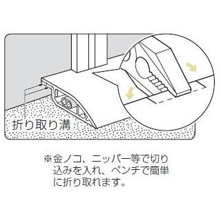 インテリア/住まい/日用品 その他 隅角ワゴンモール2m(3本入)(ベージュ