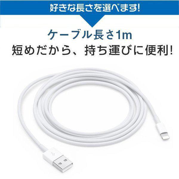 iPhone ケーブル iPhone 充電ケーブル アイホン充電ケーブル 高速転送 充電器 iPad iPhone用 高品質 Foxconn製 24か月保証 超人気赤字セール品 2点セット | ブランド登録なし | 07