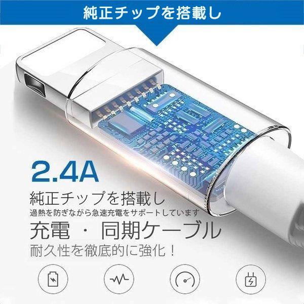 iPhone ケーブル シガーソケット 2点セット 充電ケーブル アイホン充電