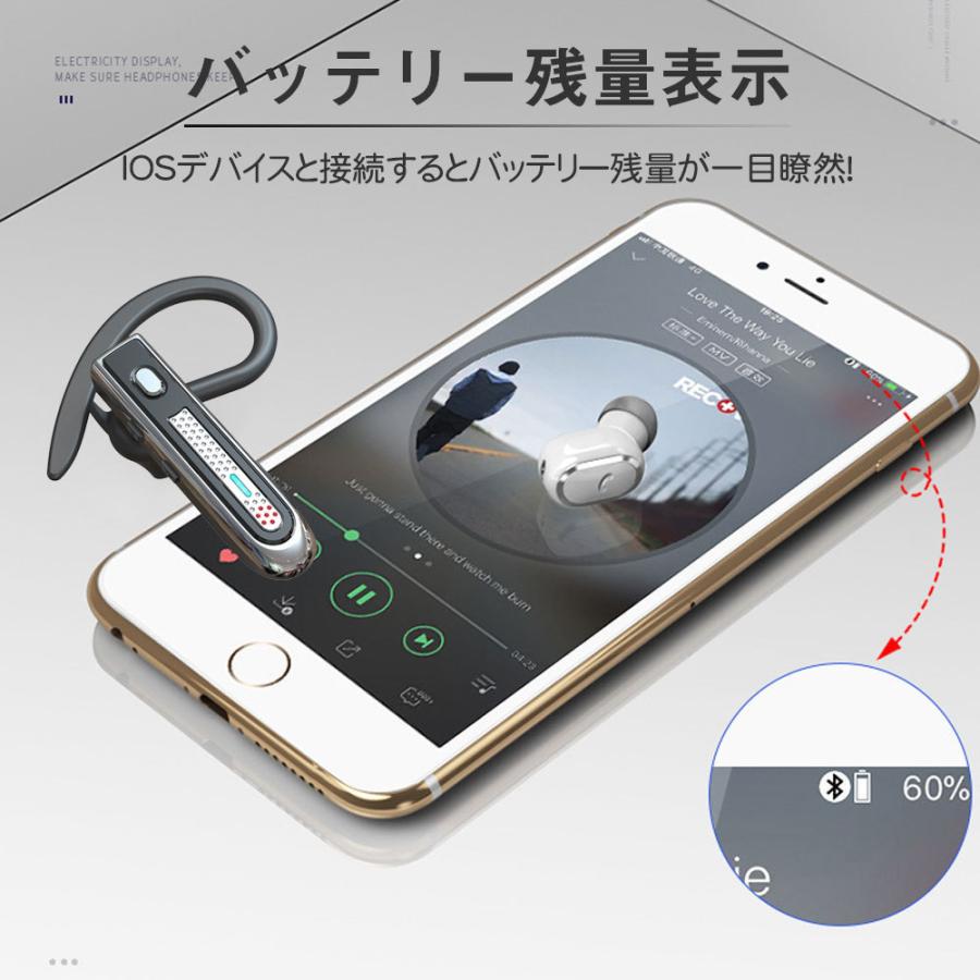 Bluetooth5.0高音質ヘッドセット Bluetoothイヤホン 信号安定 ミュート機能 長時間待機 電量表示 スマホ/タブレット/PC/ノートパソコン対応　日本語説明書付き｜netdirect｜15