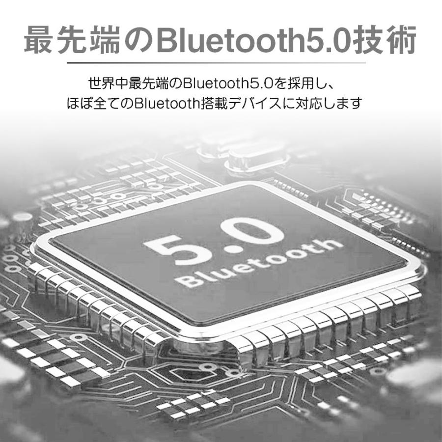 Bluetooth5.0高音質ヘッドセット Bluetoothイヤホン 信号安定 ミュート機能 長時間待機 電量表示 スマホ/タブレット/PC/ノートパソコン対応　日本語説明書付き｜netdirect｜04