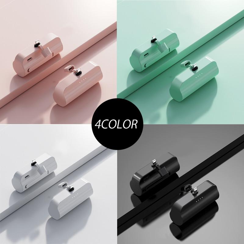 モバイルバッテリー iPhone 軽量 大容量 5000mAh 小型 充電器 2.1A 急速充電 ミニ iPad AirPods用 スマホ 携帯充電器 持ち運び PSE認証済 | ブランド登録なし | 18