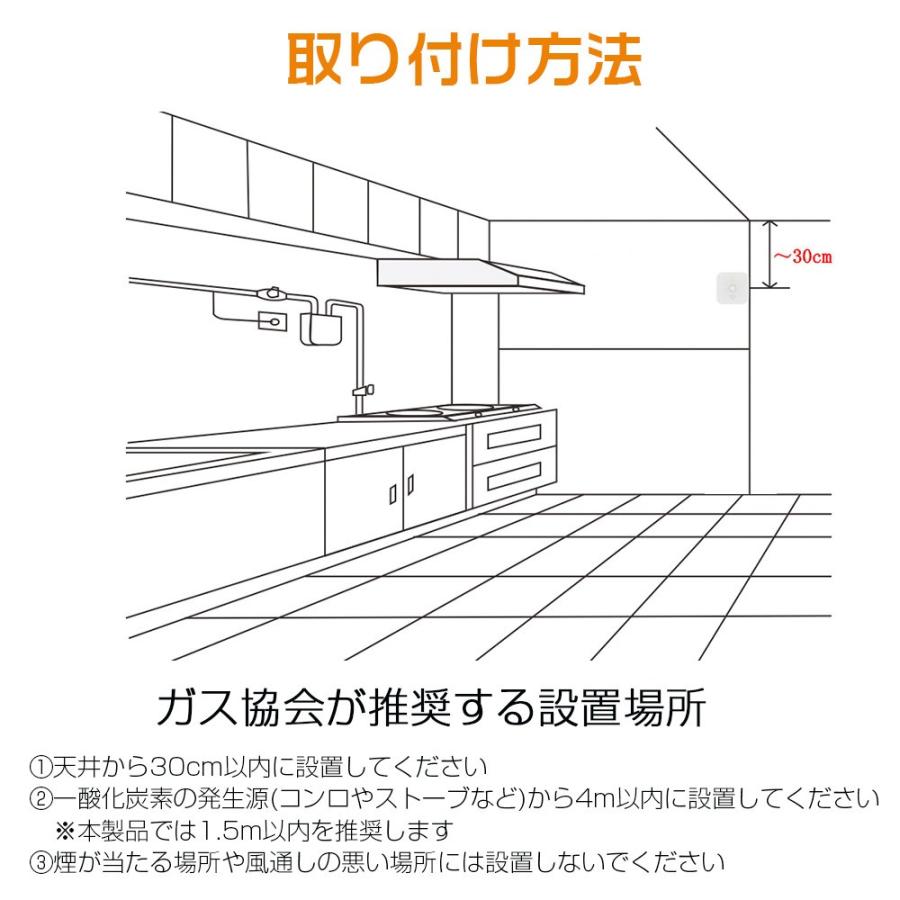 一酸化炭素警報機 壁掛け式 電池式 火事根源 一酸化炭素中毒防止 Ledライト Co 濃度をデジタル表示 送料無料 Grocery 432 Sss 出雲電撃 通販 Yahoo ショッピング