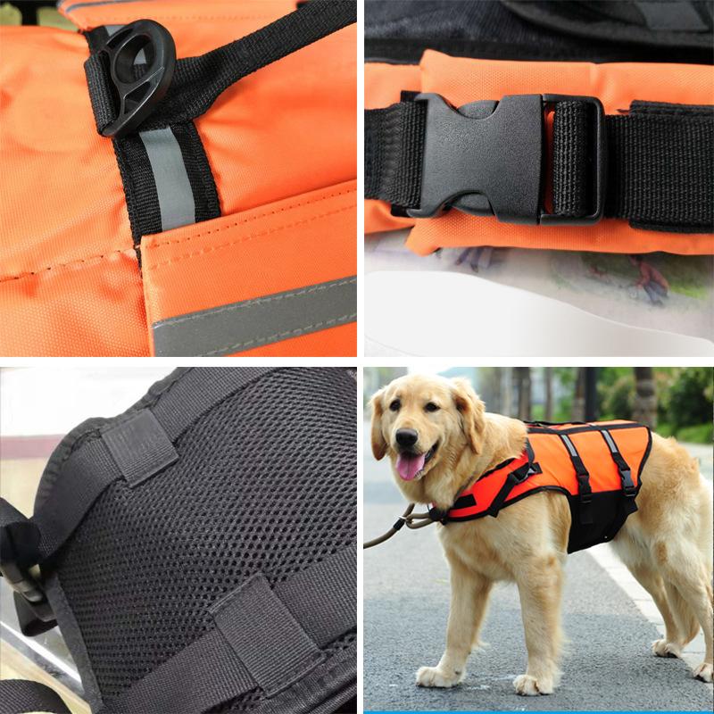 犬用 ライフジャケット ペット用品 水泳練習 救命胴衣 64 以上節約 高浮力 反射素材 水遊び用 運動用 ハンドル付き 通気性が抜群 Xs 犬の安全 M 救急服 小型犬 中型犬 S
