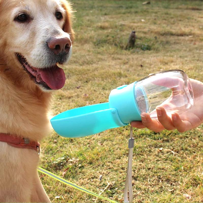 ペット用 給水器 給水ボトル 犬用 猫用 携帯水筒 お散歩 水筒 水入れ 折りたたみ 持ち運び 大容量 280ml 水漏れ防止 ウォーターボトル 大幅値下げランキング 水飲み