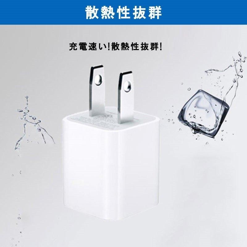 iPhone充電ケーブル ライトニングケーブル ACアダプター 急速充電器
