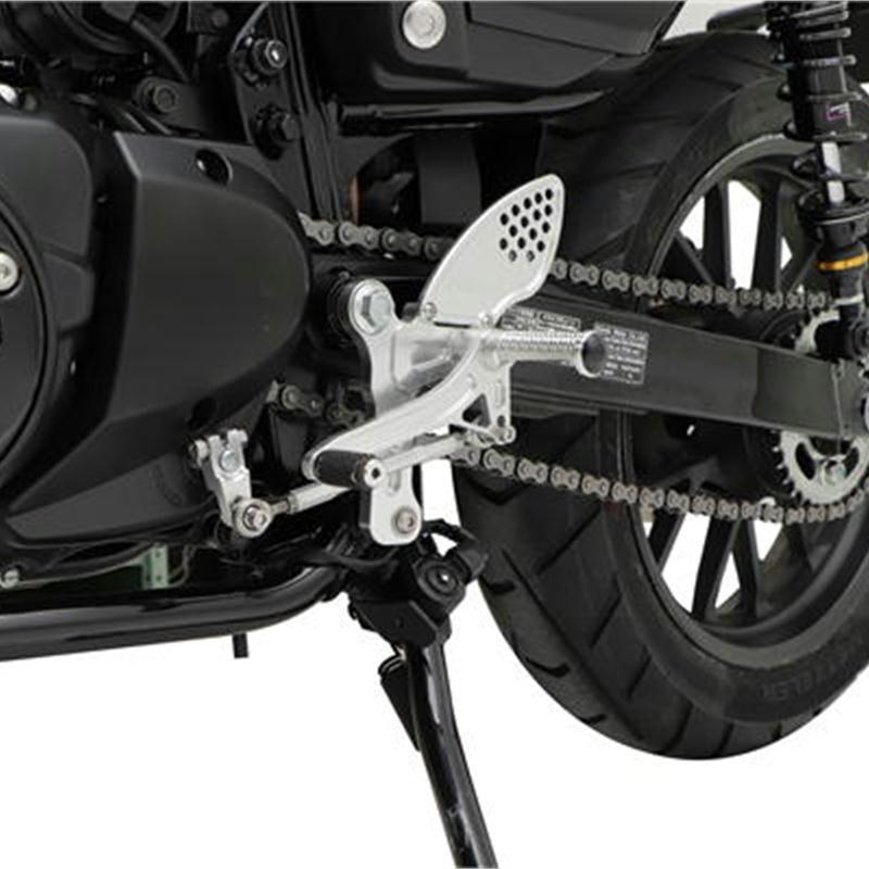 153GARAGE バックステップ シルバー GB350 '21〜'22 : ネトセトラ