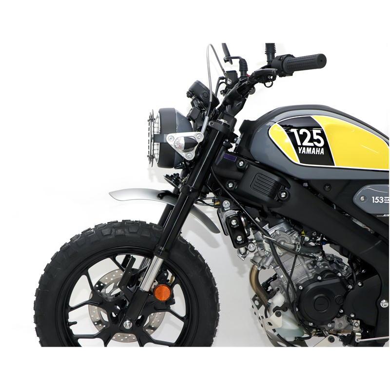 153GARAGE アルミアップフェンダー シルバー XSR125 '23〜'24 : ネトセ
