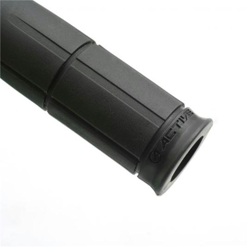 アクティブ ACTIVE エラストマー テーパーグリップ 120mm ブラック