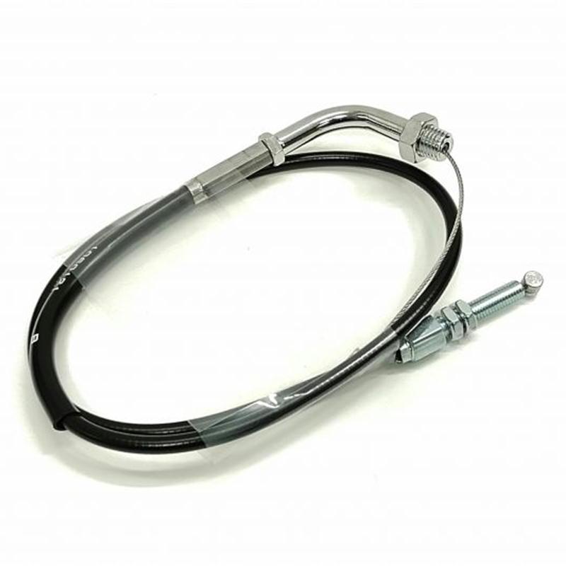 アクティブ ACTIVE 専用スロットルワイヤー 【メッキ金具